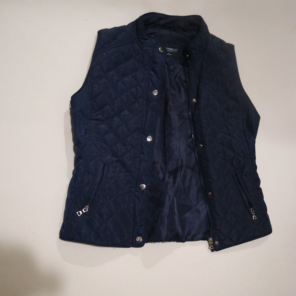 Facinelli Navy Vest
